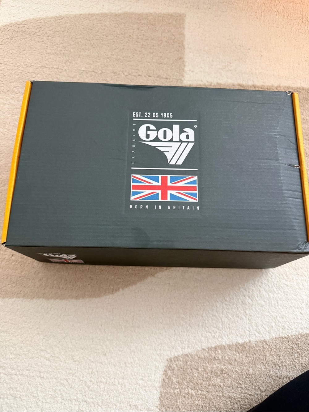 NWT Gola Bullet Pure Sneakers Black White Gum New in Box - Picture 8 of 8